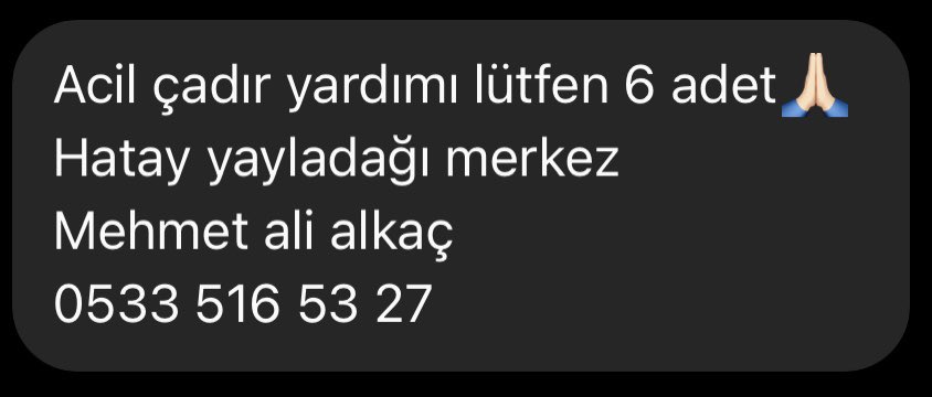 emirrsever's tweet photo. 🚨ACİL YARDIM ÇAĞRISI🚨 
#Turkey #TurkiyeDeprem #antakyahatay #hatayyardimbekliyor #depremoldu #enkazaltındayım #deprem #hatayyardimbekliyor #hatay #enkaz #ulaşamıyoruz @ahbaphatay @ahbapacil @OguzhanUgur @AFADHatay @UmkeHatay @HatayBSB @BabalaTv @ProfDemirtas https://t.co/xm236I4hn8