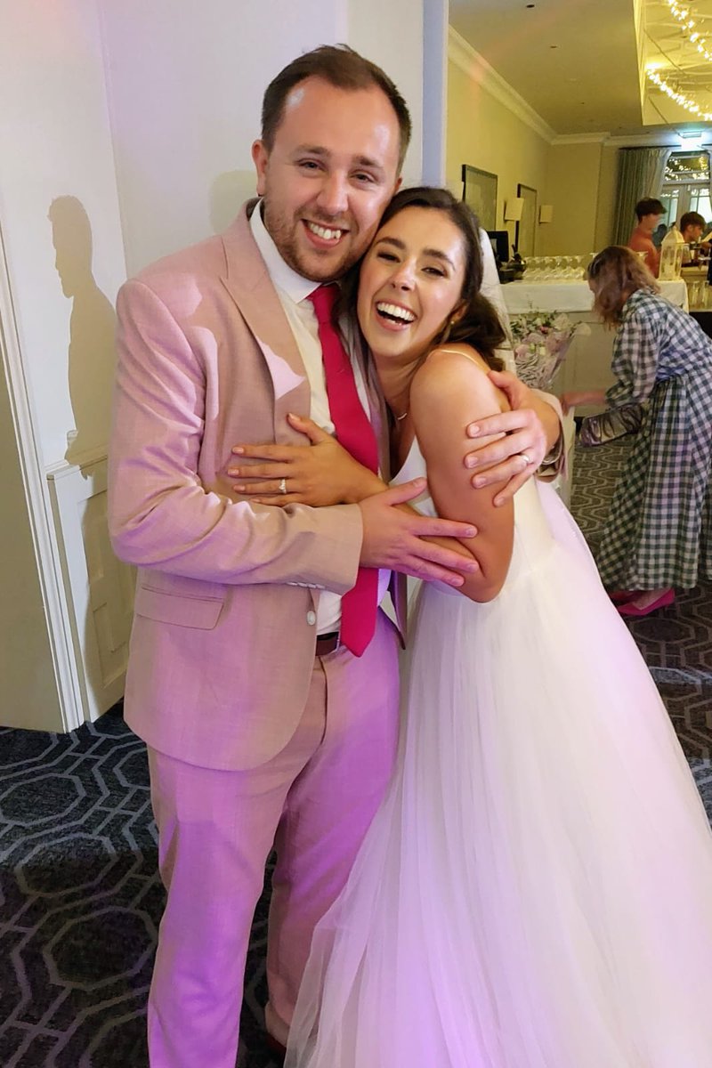 I'm looking for a suit to wear to a wedding that's a little different to just a navy or grey suit. 

I wore this pink one to my friend's wedding in August so I was thinking maybe something not pink?

Bonus points if it's not crazy expensive!