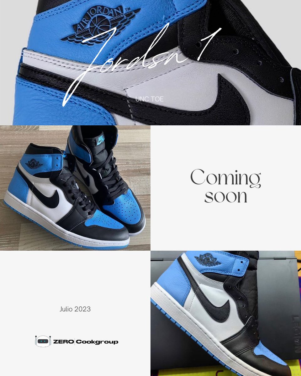 Air Jordan 1 High OG UNC Toe 🥶

Julio 2023 🚀

¿Cuantos más esperan este lanzamiento?