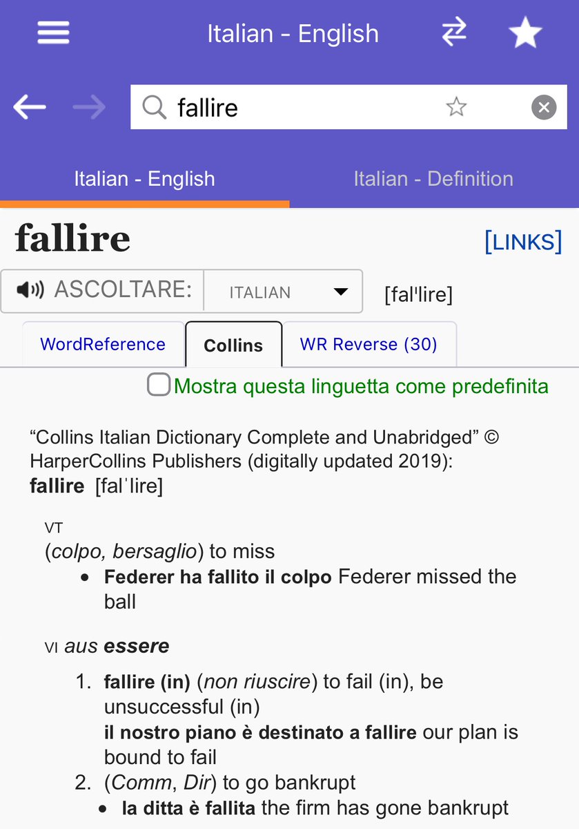 VividHiroko's tweet image. It’s my usual situations when I learn languages. (EN and IT)

#Collins #WordReference