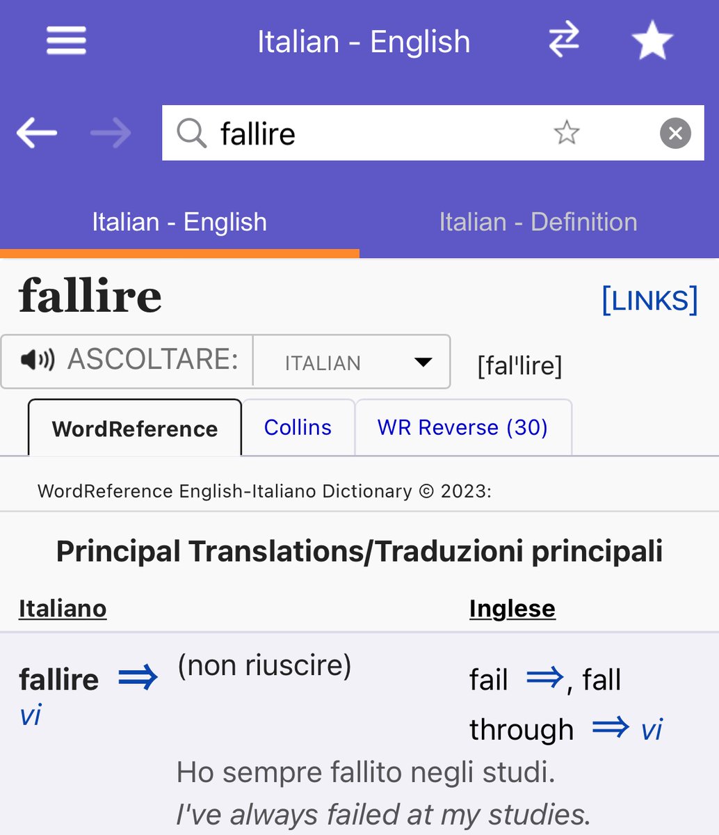 VividHiroko's tweet image. It’s my usual situations when I learn languages. (EN and IT)

#Collins #WordReference