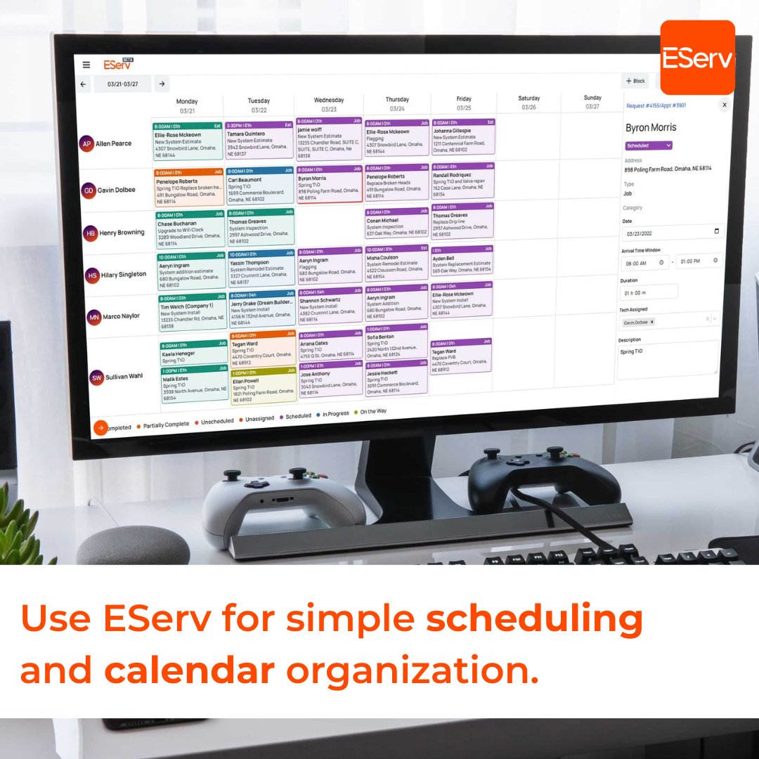 EServ_Pro's tweet image. It is hard to stay organized! You need a platform that is one stop for your calendar and scheduling!

sales.eserv.com/features