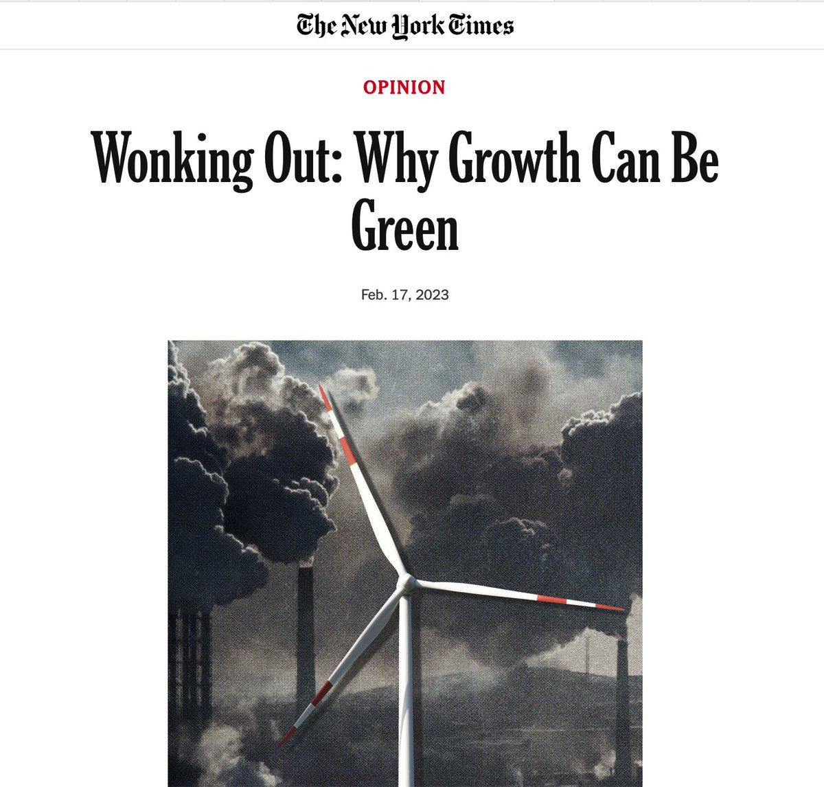 Dr. Genevieve Guenther (she/they) (@doctorvive) on Twitter photo A thread on <a href="/paulkrugman/">Paul Krugman</a>'s <a href="/nytopinion/">New York Times Opinion</a> OpEd that we don't need to give up the idea of "perpetual economic growth" in order to halt global heating.
TL/DR: Krugman is looking at tiny parts of our global system with a magnifying glass, which makes his argument deeply flawed.
1/n A thread on <a href="/paulkrugman/">Paul Krugman</a>'s <a href="/nytopinion/">New York Times Opinion</a> OpEd that we don't need to give up the idea of "perpetual economic growth" in order to halt global heating.
TL/DR: Krugman is looking at tiny parts of our global system with a magnifying glass, which makes his argument deeply flawed.
1/n