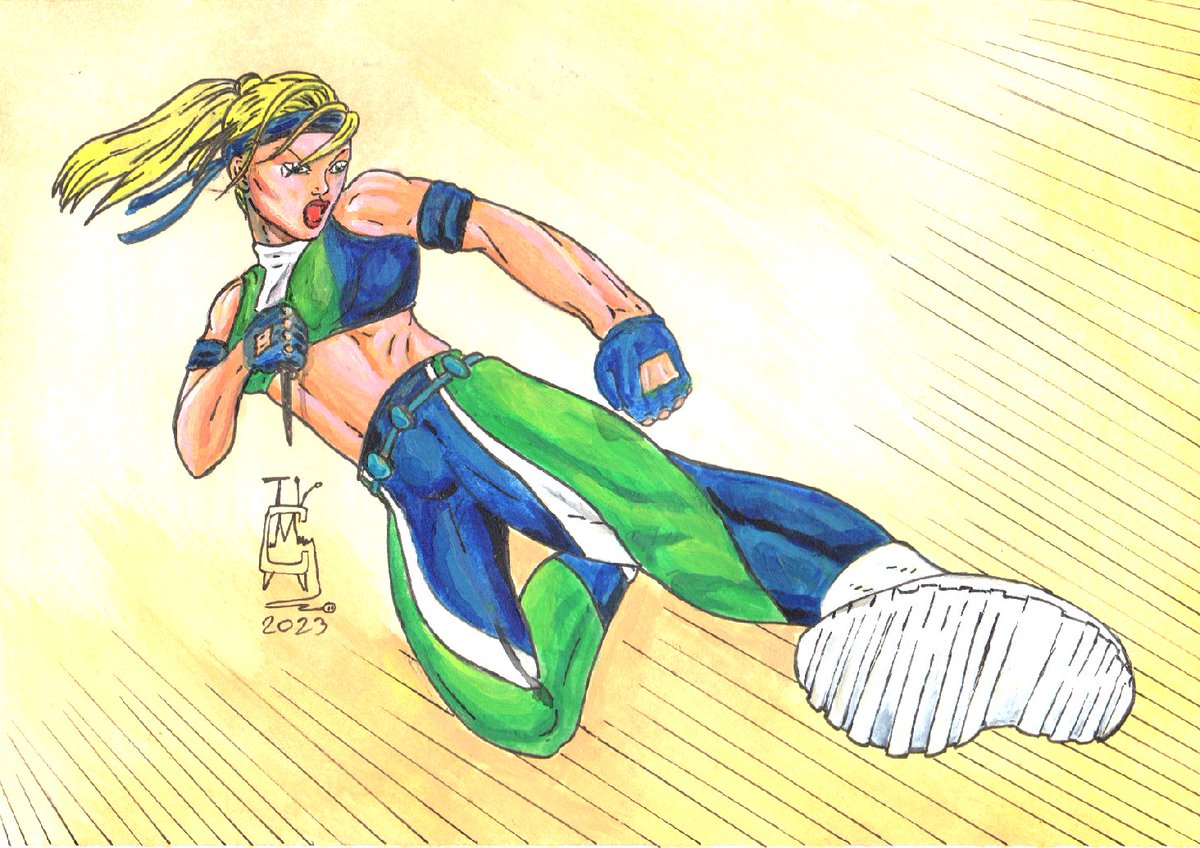 cromonautatv's tweet photo. reversion en acrilicos de Sonya Blade, un poco de dibujo tradicional no viene nada mal para salir de un poco de la zona de confort.
#sonyablade #mortalkombat #mortalkombat3 #topkids #pablomarkovsky #atc #ilustración #illustration #dibujo #draw #acrilicos #acrilicpainting https://t.co/r6NszN6xk1