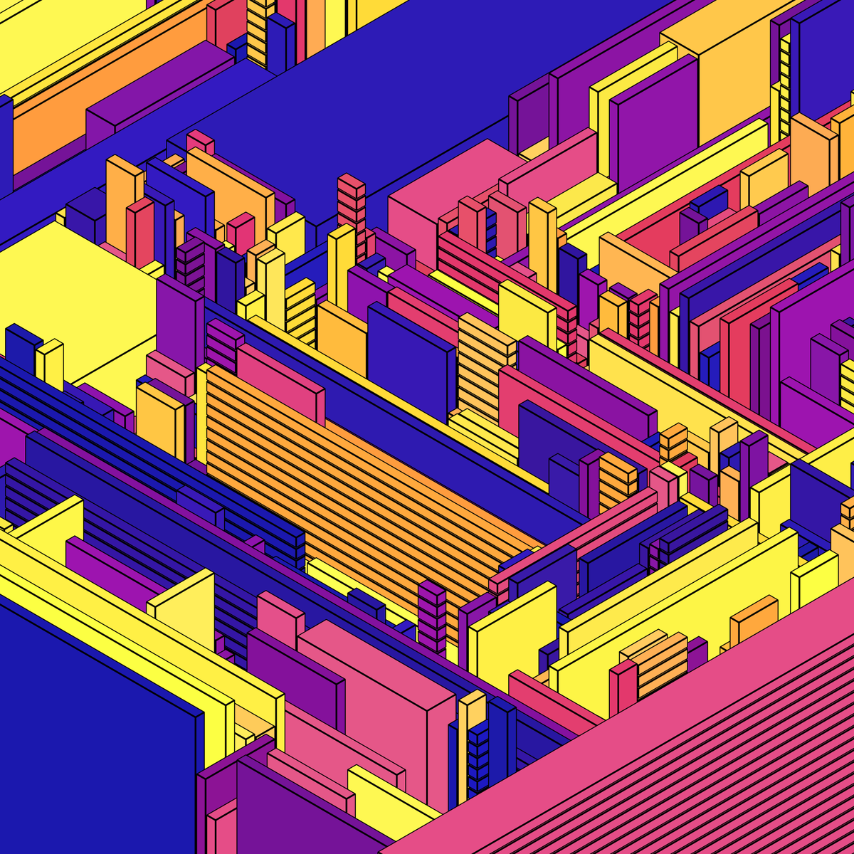 FieldTripNFT's tweet photo. Some layered Block Party pieces
#generativeart #3dart #nftart #mintingsoon https://t.co/2aomjg82eK
