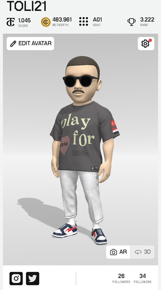 Play for Good. Buy for Good. Holt euch die App : apps.apple.com/de/app/the-foo… , registriert euch und kauft euch das Shirt - die Einnahmen davon werden gespendet.

Zusätzlich könnt Ihr mit dem Shirt an einer Challenge teilnehmen und ein paar Mystery Bags abstauben 🫡 <a href="/play_tfc/">The Football Club</a>