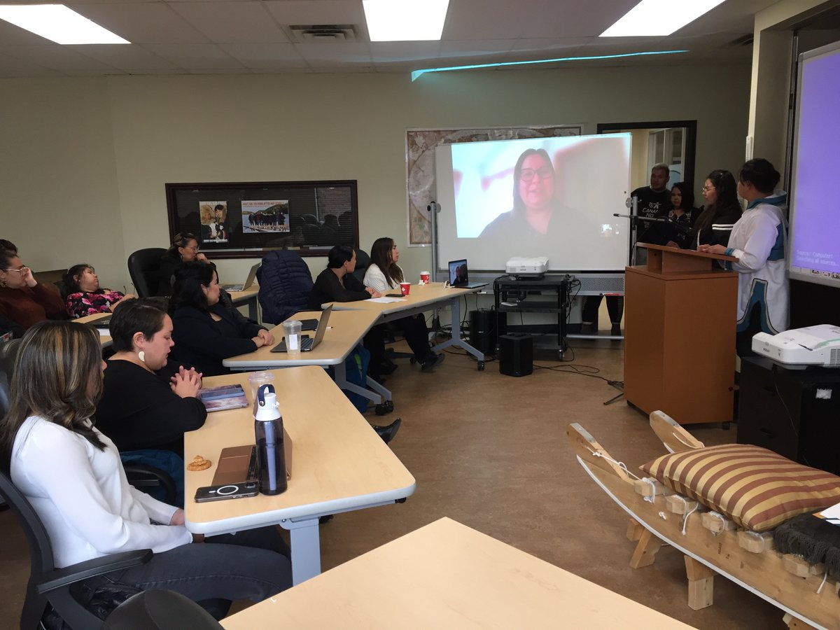 On Friday 1st year NS students took part in a panel discussion on education in Nunavut with Minister Pam Gross and representatives from ITK.   Students spoke passionately about their experiences in the education system, and of their visions for the future.
