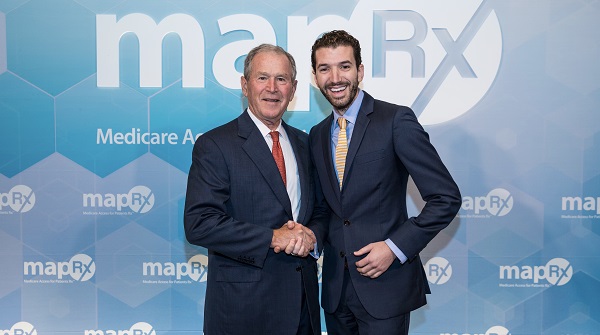 On this #PresidentsDay, we look back to the 15th anniversary celebration of Medicare #PartD, hosted by <a href="/MAPRx/">MAPRx</a> in 2018. PQA's <a href="/KirkPharmD/">Loren Kirk</a> met former President George W. Bush, whose administration launched this prescription drug benefit.