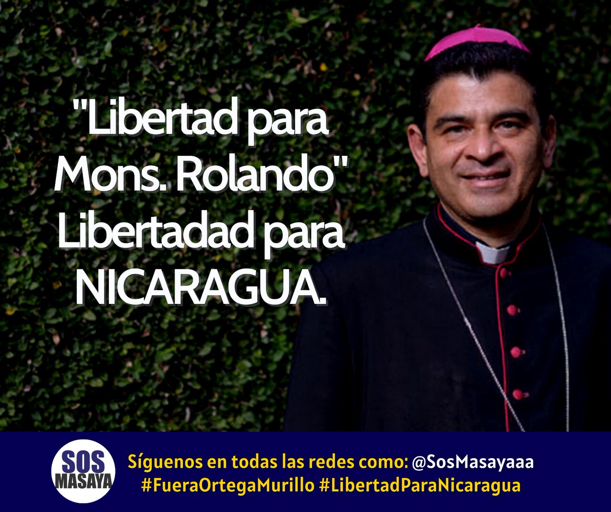 sosmasayaaa's tweet photo. #LibertadParaNicaragua https://t.co/3ByF3lbcQN
