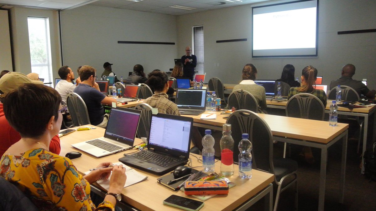 JohnInnesCentre's tweet photo. Our team are thrilled to be back in South Africa for their 4th Bioinformatics &amp; Wheat Genomics workshop 🌾🧬

Thanks @CenGenZA &amp; @ukinsouthafrica for making this training possible
 
@Saunders_Lab @diplomics_sa @hc_woolf https://t.co/XQKke0TaKT