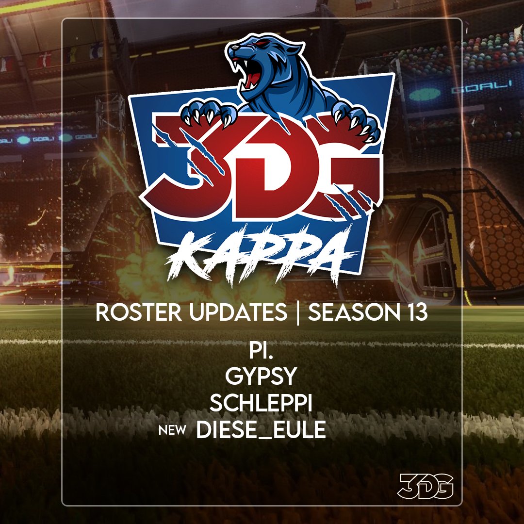 Auch bei uns gab es während der Winterpause der <a href="/NitroLeagueRL/">Nitro League Legacy</a> ein paar Änderungen in den Roster unserer <a href="/3dg_rl/">3DG-RL</a> Teams. 

Wir freuen uns auf die neue Nitro League Season, die am 27.03. startet!