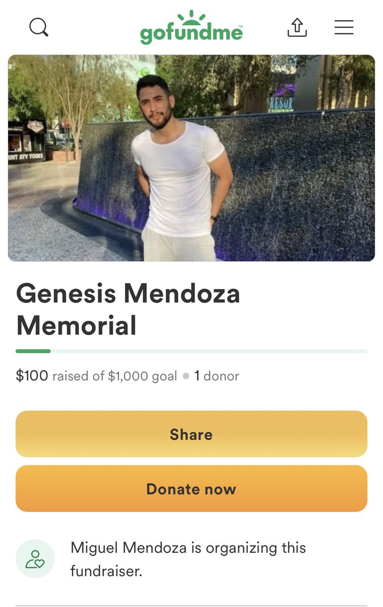 Genesis was my best friend, I loved him like a brother. I still don’t know how to believe or accept what’s happened, but if you’re anything like me, and have been inspired by Genesis in anyway please consider dropping support for his service below.
gofundme.com/f/genesis-mend…