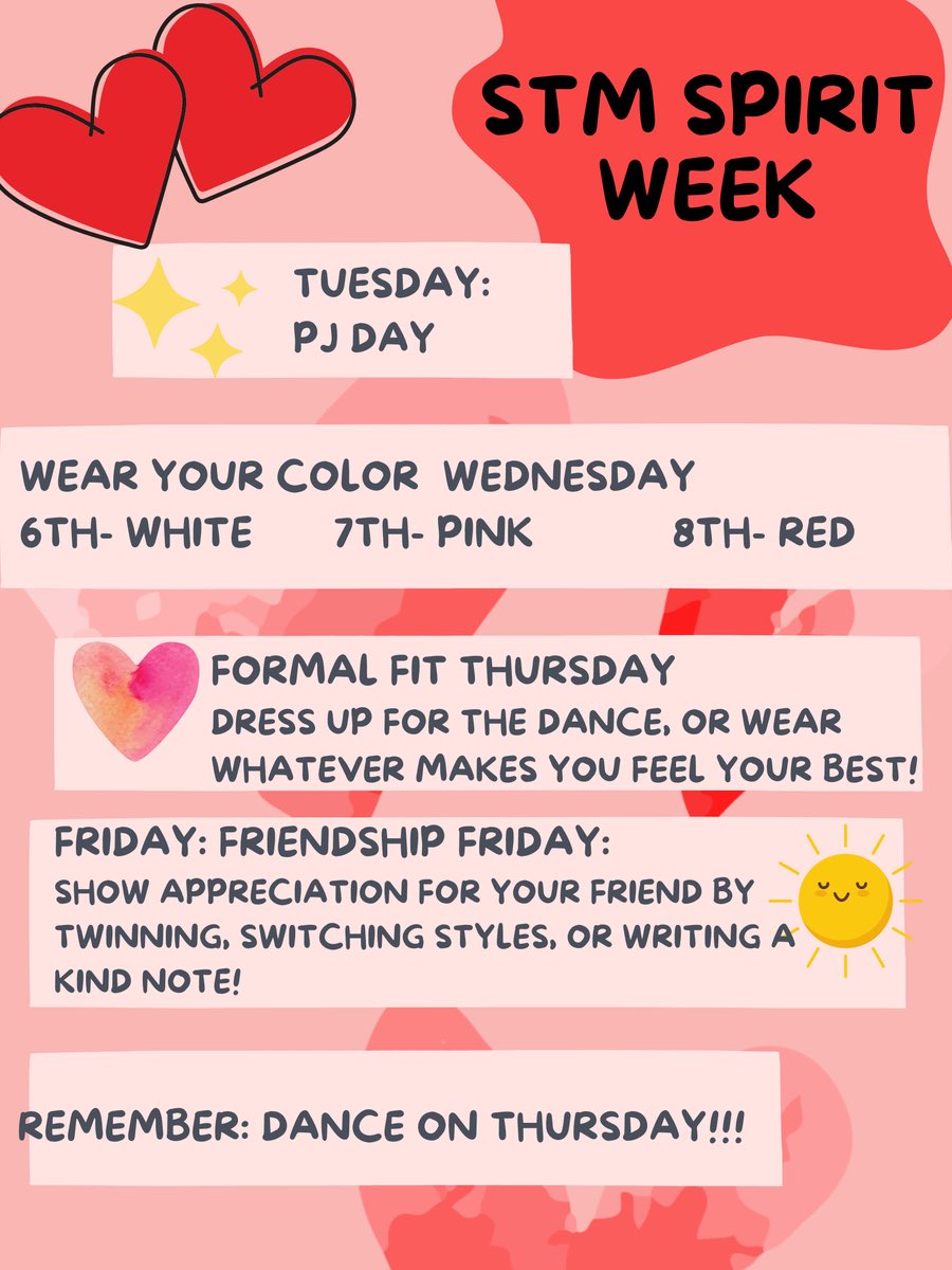 <a href="/SterlingMiddle1/">Sterling MS</a>- We have a spirit week to celebrate our dance on Thursday!