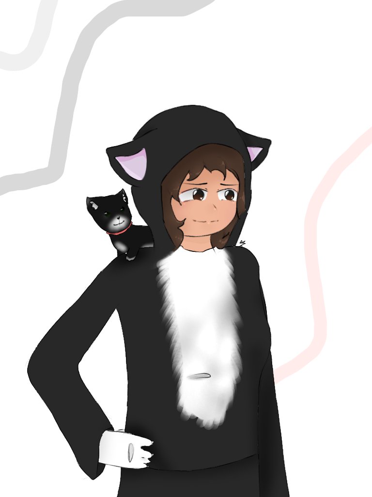 I_Naarah's tweet photo. OPAAA!!! Gatinhos são esses? A é apenas a @ImMuffinHD e o @Newt_oGato 😼
"A melhor mãe de pet da #Blockteam" https://t.co/p8NEQlO1s2