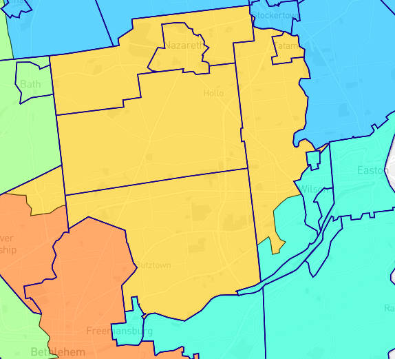 Pennsylvania Maps on Twitter "The 137th district in suburban