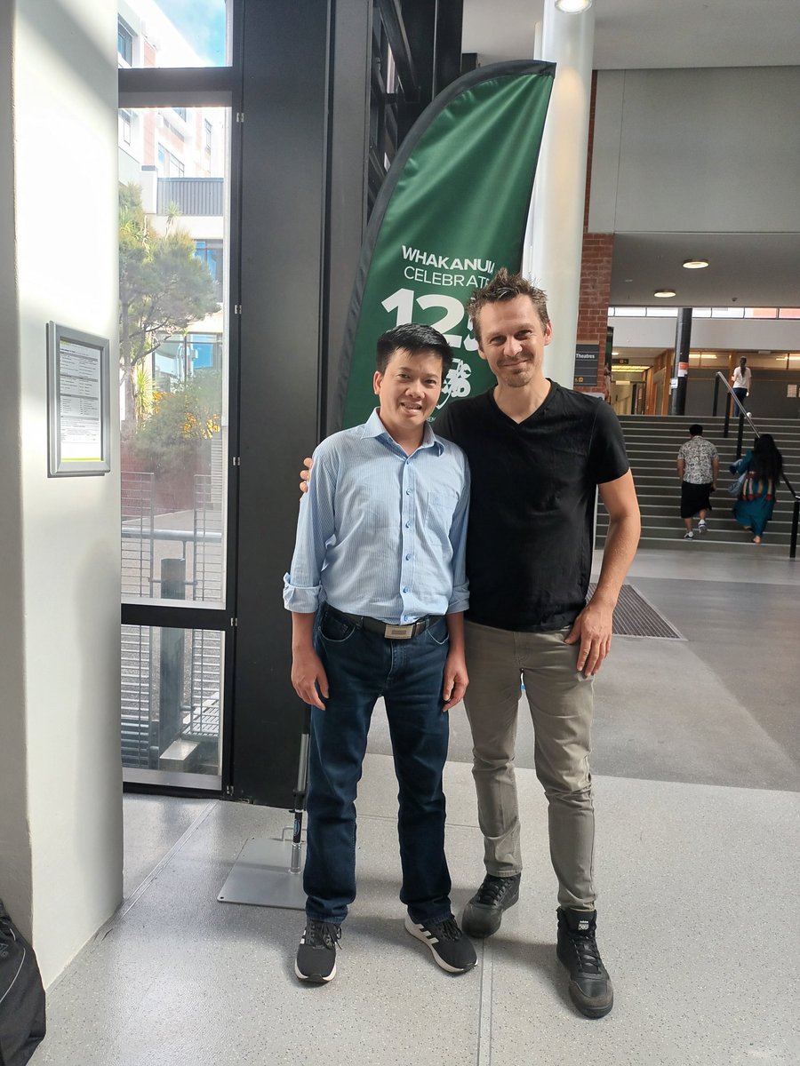 Incredibly proud of <a href="/vuwC2lab/">Complexity and Connection Science @ VUW</a> <a href="/imVICnz/">School Info Mgmt VUW</a> member <a href="/BaNguyenX/">Ba Nguyen</a> who successfully defended his PhD yesterday. Committee requires some but not too extensive changes &amp; applauded Ba for substantial scholarship &amp; a total of 11 manuscripts that are either under review or already published.