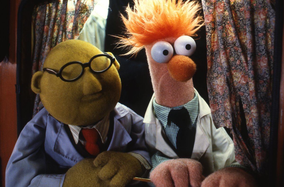 TheMuppets's tweet image. Greetings! Dr. Bunsen Honeydew here with my assistant Beaker. We are tickled pink to be testing out Muppet Labs' new Q&amp;amp;A-O-Matic 23,000! If you would like to help our cause, please ask Beaker and I questions. If our invention is working, you might receive a reply!