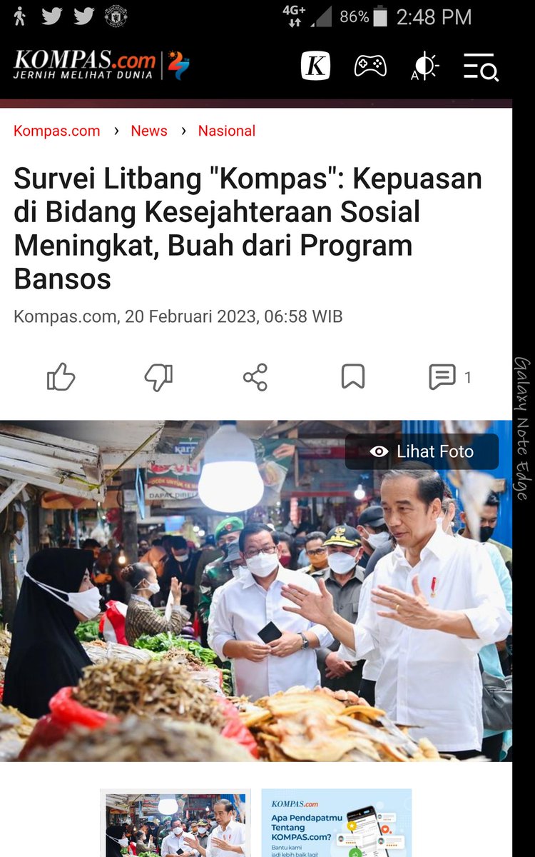 Semakin kadrun membenci pak Jokowi, semakin moncer juga survey kepuasan publik!!

Kasian kaum bodoh itu.
