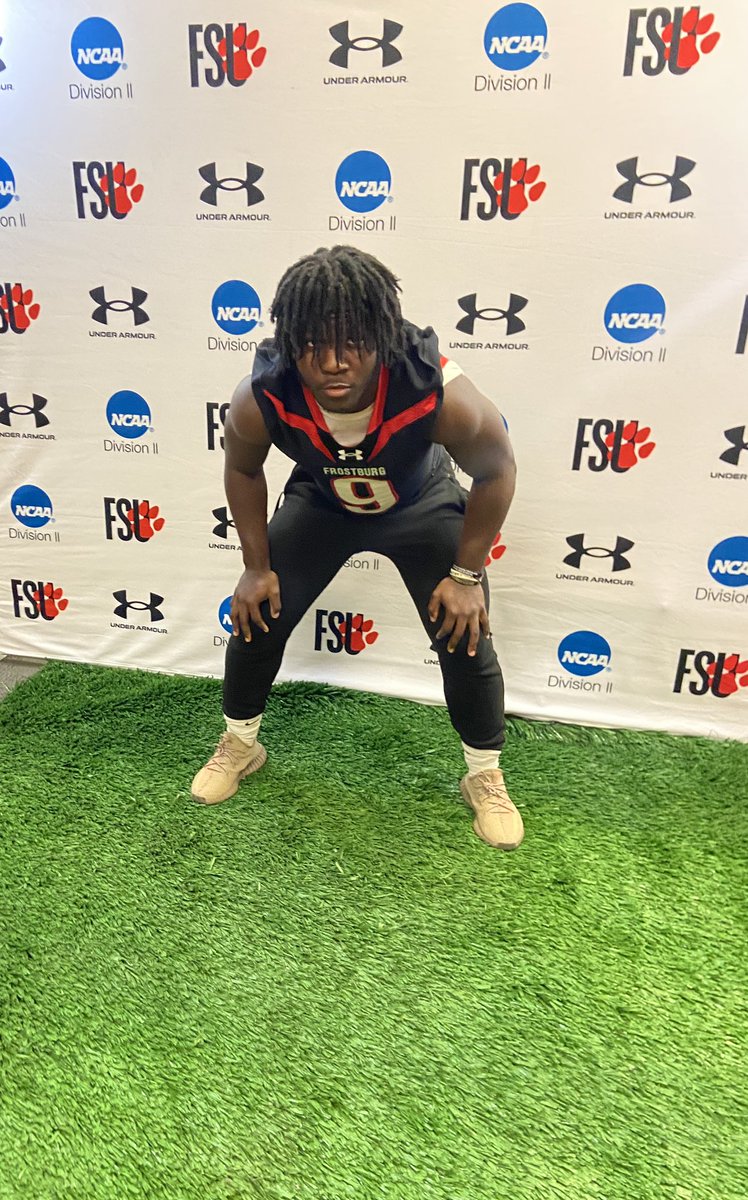 Jacquxss's tweet photo. Had an amazing time today at Frostburg University thanks to the coaching staff💯@FrostburgFB @CoachRhodes__  We appreciate the invitation and opportunity✅ @CoachKnee https://t.co/ObjLIE2YMH