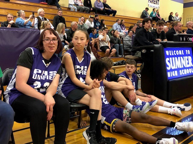 PHSUnified's tweet photo. Pack the gym @ Emerald Ridge Highschool. Tomorrow evening tip off at 6:00pm. Athletes and peers be there at 5:30. Go Viks! https://t.co/Zj5HznD2mx