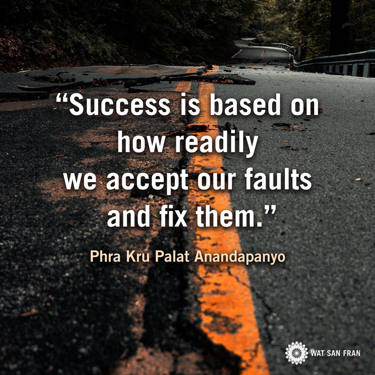 watsanfran's tweet photo. #Watsanfran
#DailySermon
#PracticeWisdom
#PhraKruPalatAnandapanyo
Photo Credit: Chidchanok Golsby https://t.co/8kz5tEgQ0U