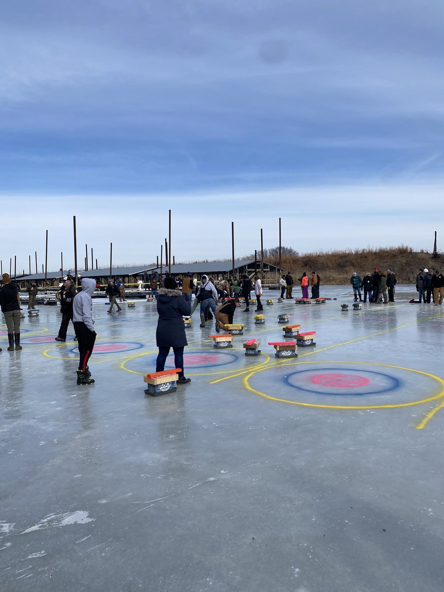joeyjoea's tweet photo. Had a great time at the Busch Light Curling Fest in Lansing, IA this past weekend! Perfect day to be on the ice with some amazing execution by @FahrBeverage. #buschlight @BuschBeer @AnheuserBusch @barstoolsports @NicholsonKelly4 https://t.co/f2csVQeBPy