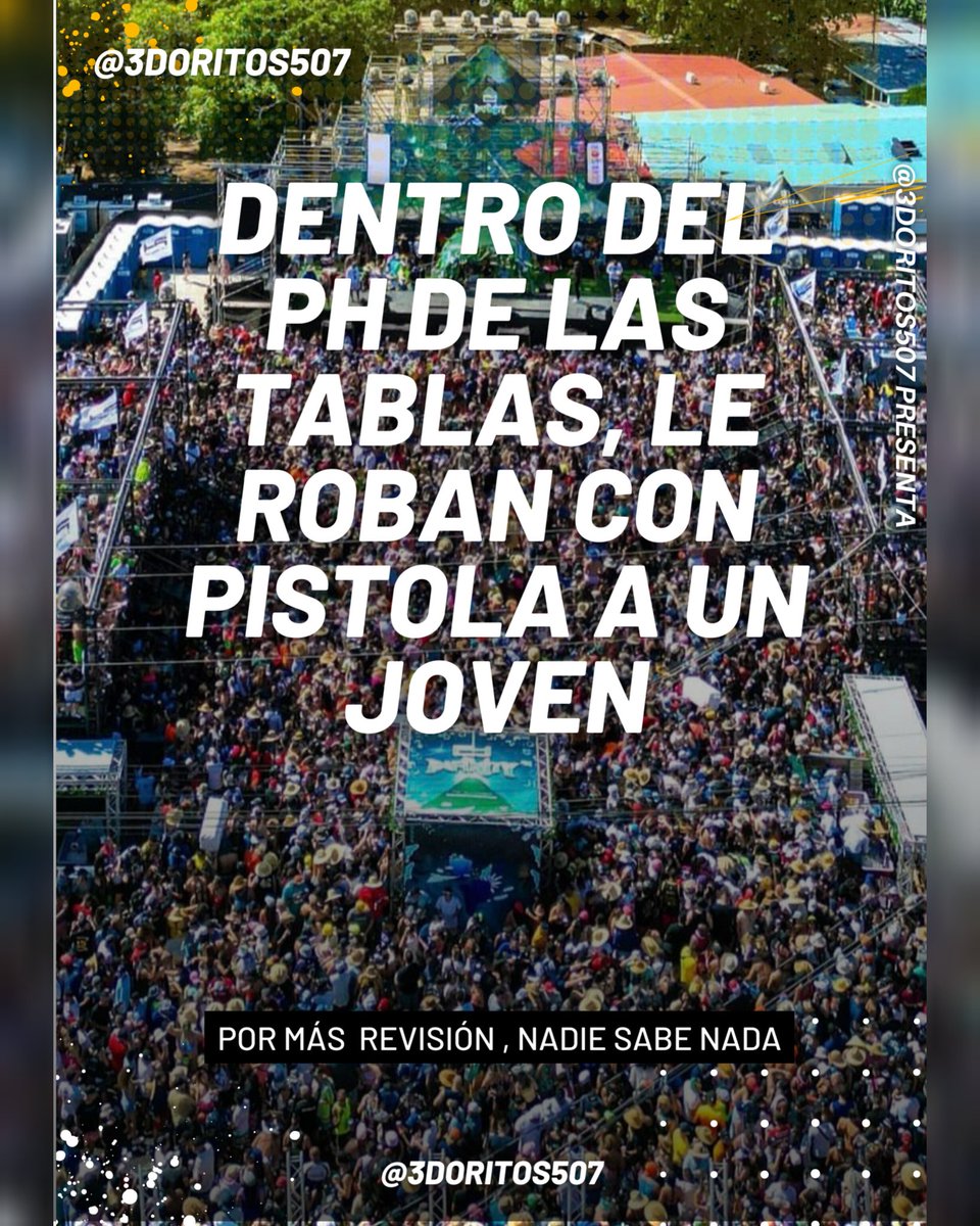 3doritos507's tweet photo. Con una pistola le roban a un joven dentro del ph de las tablas.. al final nadie sabe como entro esa pistola ¿Qué Raro? https://t.co/WSY6U80kiI