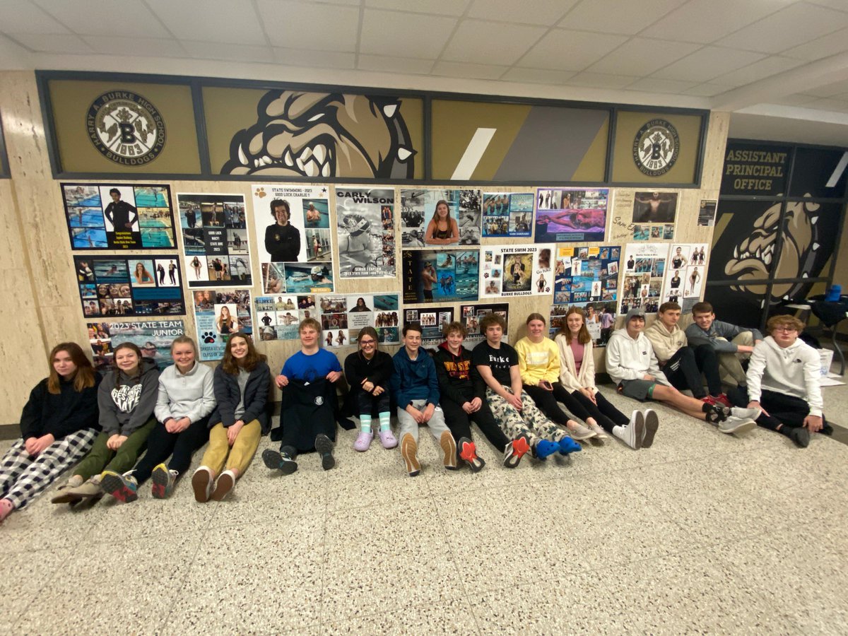 An exciting weekend ahead with state swim for <a href="/BurkeSwimDive/">Burke Swimming and Diving</a>!!Wishing all <a href="/OPS_Burke/">Burke High School</a> swimmers the best of luck! 🖤💛#proudmom #cousins