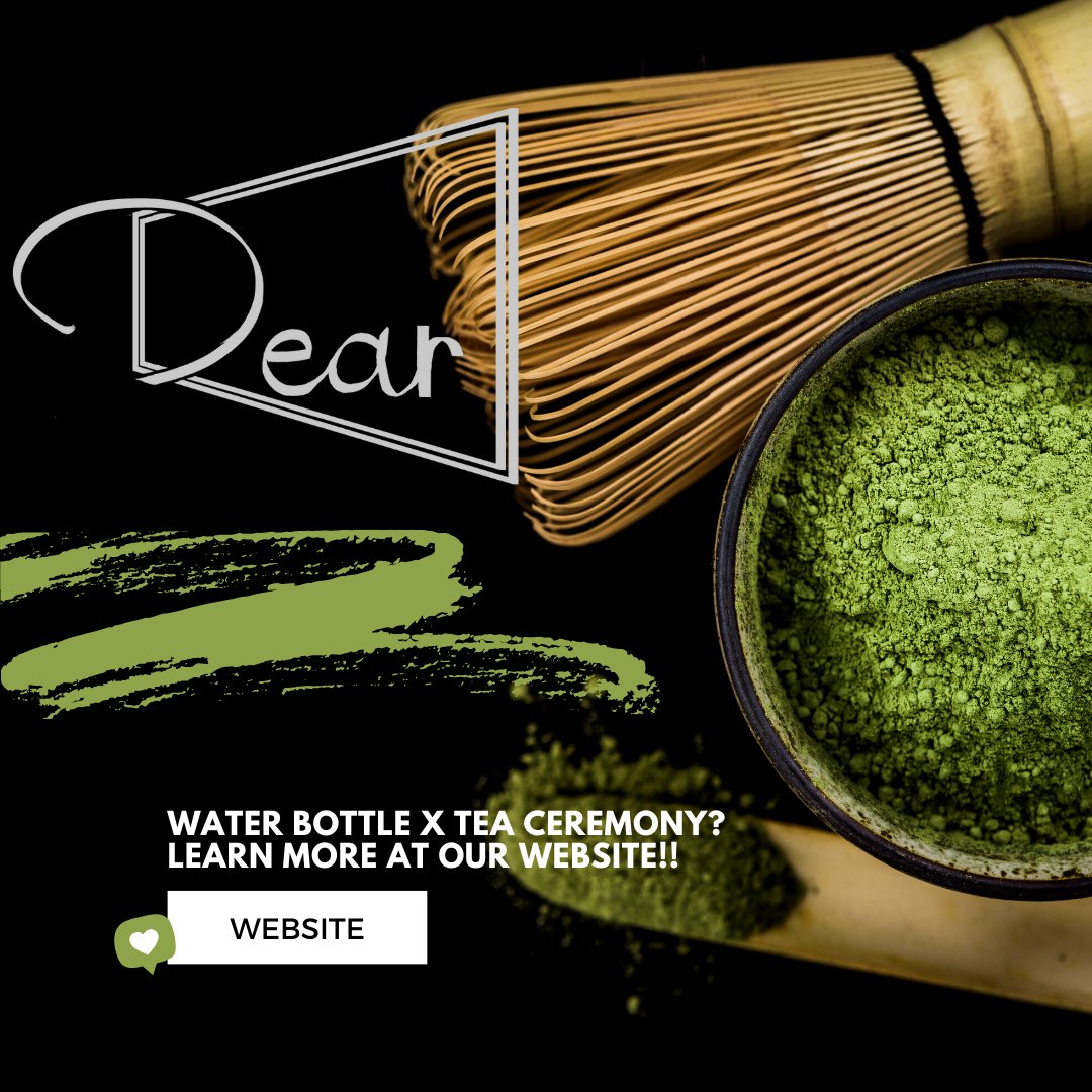 Dear2everything's tweet image. Interested in Japanese culture? I love tea ceremony and Dear is inspired by it. Check out our website to learn more
taijyunagai7822.editorx.io/my-site-3