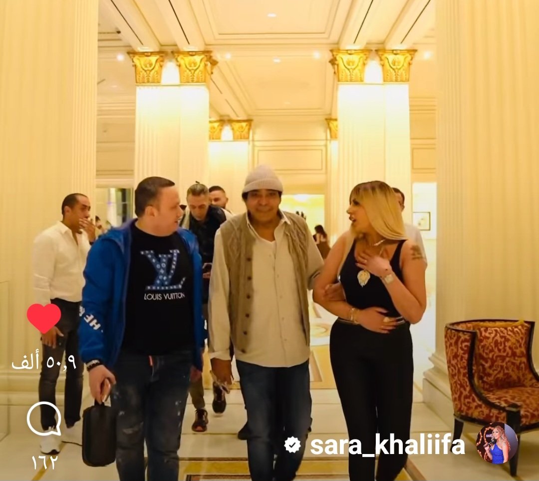 YasserM38193154's tweet photo. حفلة محمد منير فى دبى واسقبال سارة خليفة 🎤💞💞 https://t.co/yntMcZxJR6