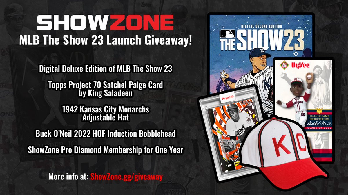 Thrilled to be including a KC Monarchs hat and Buck O'Neil bobblehead from the official <a href="/NLBMuseumKC/">Negro Leagues Baseball Museum</a> shop, as well as a Topps 70 card from <a href="/Kingsaladeenart/">kingsaladeen.eth</a>!

Multiple ways to earn entries!

Link in the comments.