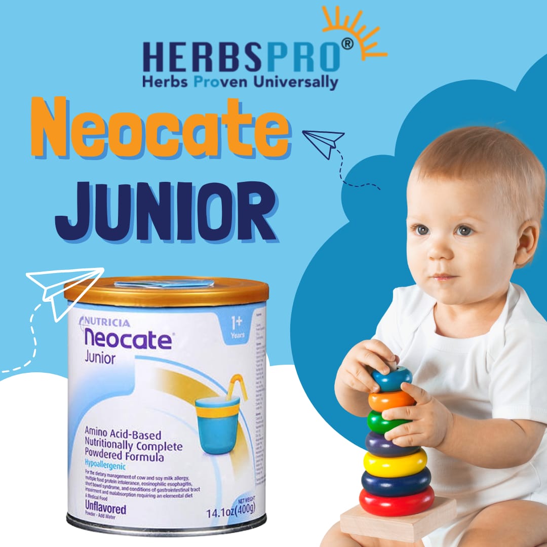 herbspro's tweet image. Neocate Junior is a powerdered infant formula that contains minerals, vitamins, amino acids, cards, and protein to give babies who are allergic to cow's milk a source of nutrition!

Shop Now 👉 herbspro.com 
 
#onlineshopping #junior #Neocate #Nutrician #NeocateJunior