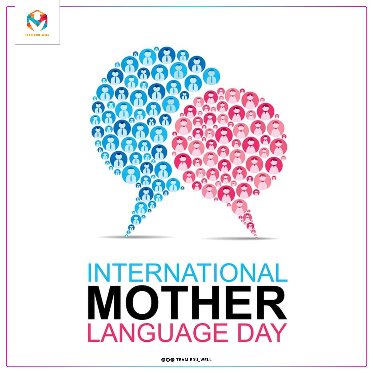 teameduwell's tweet photo. International Mother Language Day
21 FEBRUARY 2023 
@teameduwell 

#teameduwell 
#eduwell 
#adeditzofficial 
#adeditz  
#instagram 
#instagood 
#learning 
#eduwelllearning
#internationalmotherlanguageday #motherlanguage #imld #punjabi #internationalmotherlanguage https://t.co/qz1jc6ymZE