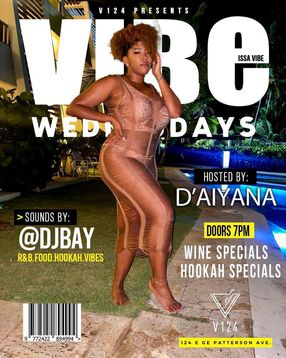 Ooooooooo, Wednesdays are 🔥🔥🔥🔥🔥!!! Come on out &amp; experience this vibe w/my guy <a href="/DJBay/">DJ Bay</a>!!! #IssaVibe #RnBWednesdays