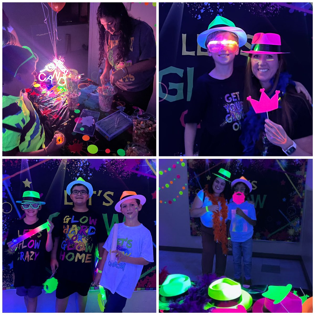MeadowParkEl's tweet photo. Mother &amp; Son Glow Night was so much fun! Just a few images of another great PTA sponsored event! PTA would like to say a special thank you to the Dads, teachers and Meadow Park community members who came out to volunteer! @pbcsd @MeadowParkAP @SHaag77 https://t.co/ZnQ3PUYwoX