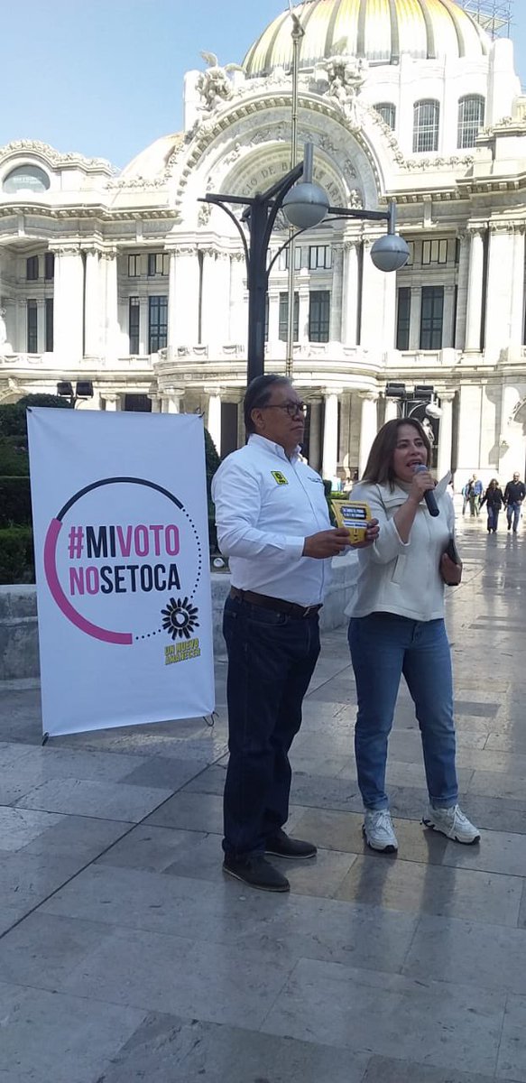 IVilla_g's tweet photo. Jornada de #PRDistas #CDMX impulsamos movilización #MiVotoNoSeToca RAZONES:
1) #AMLO busca controlar elecciones para IMPONER o DESCONOCER #Elecciones2024
2) #PlanB ANULA DERECHOS conquistados para #Mujeres #juventudes #diversidad etc
TOD@S al #Zocalo26DeFebrero 🔆✌🏼 https://t.co/T2vfMQezIt