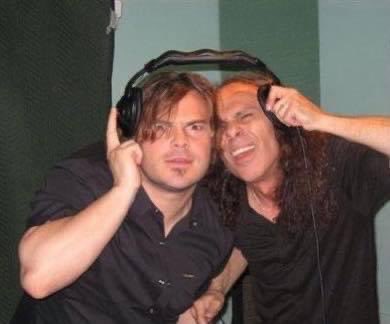 A favorite photo of Ronnie with his dear friend @JackBlack. 🤘🏼