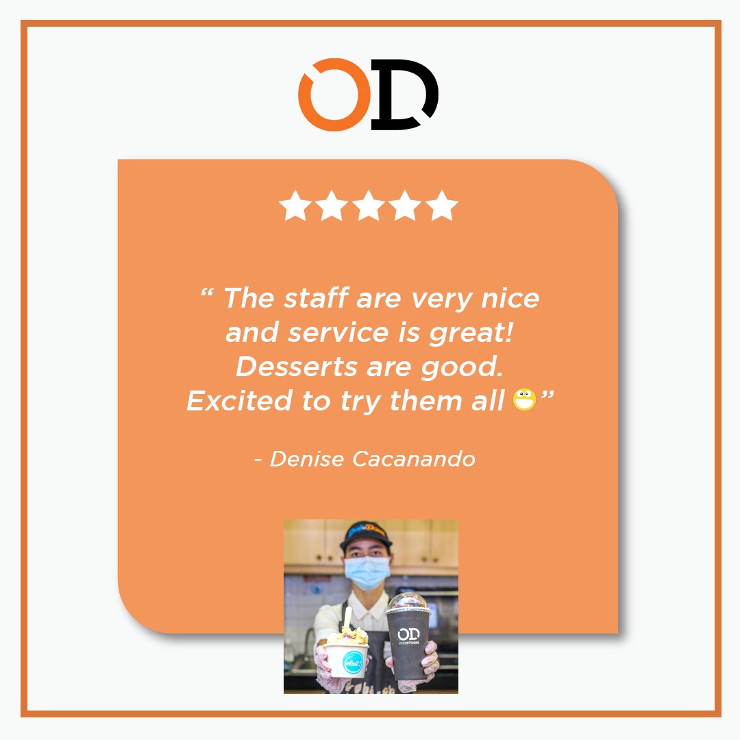 It is our pleasure to hear your valuable feedback, Denise! 🧡🤟🏻

We found the positive review you left on our social media page and we can’t thank you enough for letting the community know about your wonderful experience with us! We look forward to serving you again!