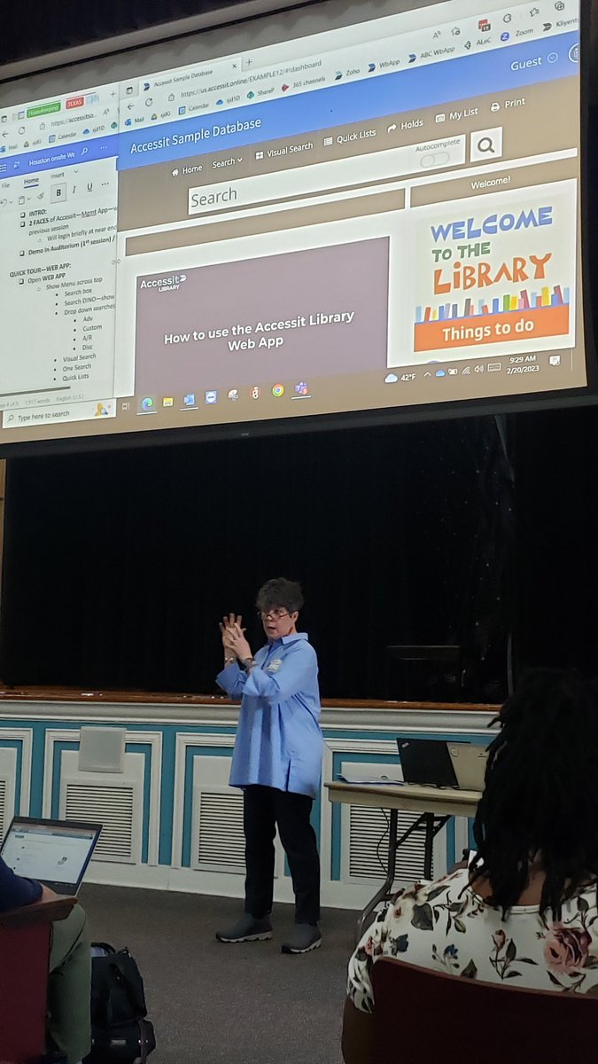 libraryofmarvel's tweet photo. Bye-bye @FollettLibrary that we've used over the last decade; hello @AccessitLib
@HISDLibraryServ #destinyfollett #accessit #librarytwitter – at Thurgood Marshall Early Childhood Center https://t.co/55o2ARNSJs