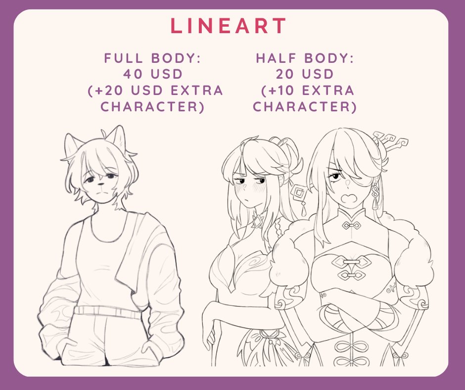 I have open commissions~
here is the new list and prices! 😊💙
If you are interested send me DM ~
#commissionsopen #Commission #ComisionesAbiertas #comisiones