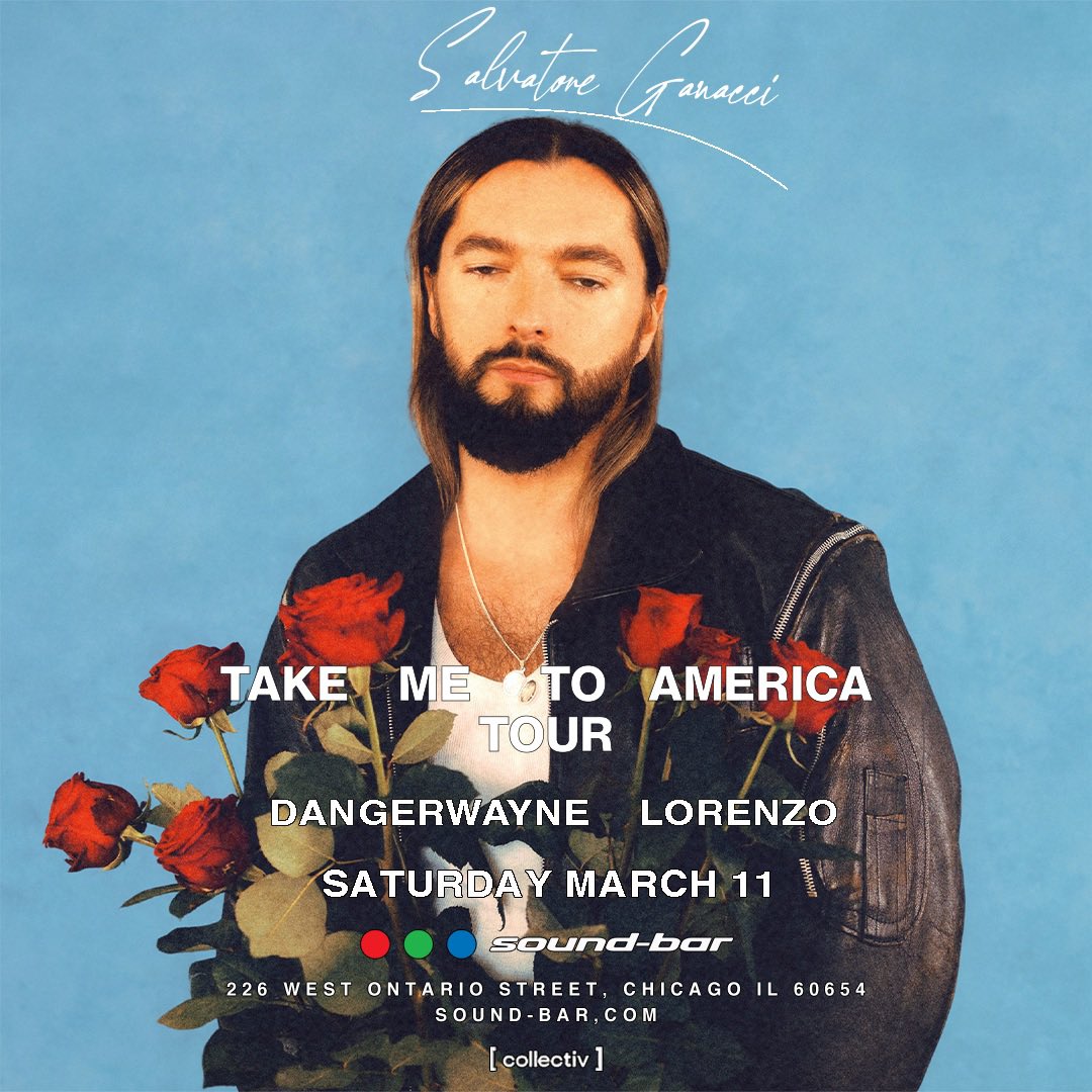 Excited to share the <a href="/sound_bar/">Sound-Bar Nightclub</a> stage with this majestic being on 3/11. <a href="/CollectivPrsnts/">collectivpresents</a> Salvatore Ganacci: ‘Take me to America Tour’
