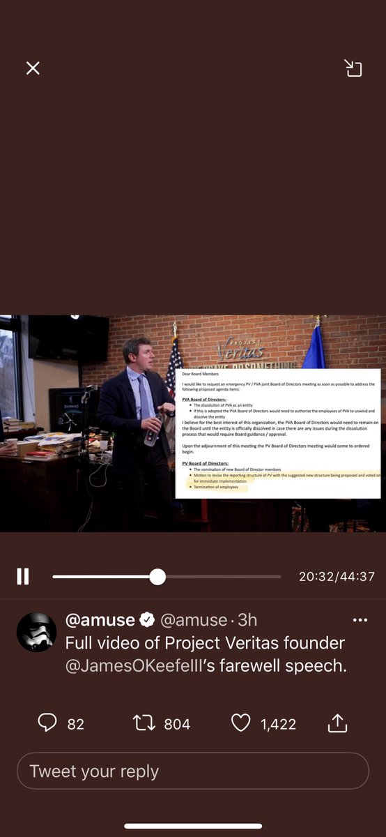 AquariusOfAge's tweet image. #MatthewTyrmand being named as party to the coup against @JamesOKeefeIII , in James’s removal by #ProjectVeritas Board and attempting to hide it from the Public.

The #Narcissistic Lies  of [these] Board members is as visible as [them] being Compromised by #BigPharma #Pfizer
