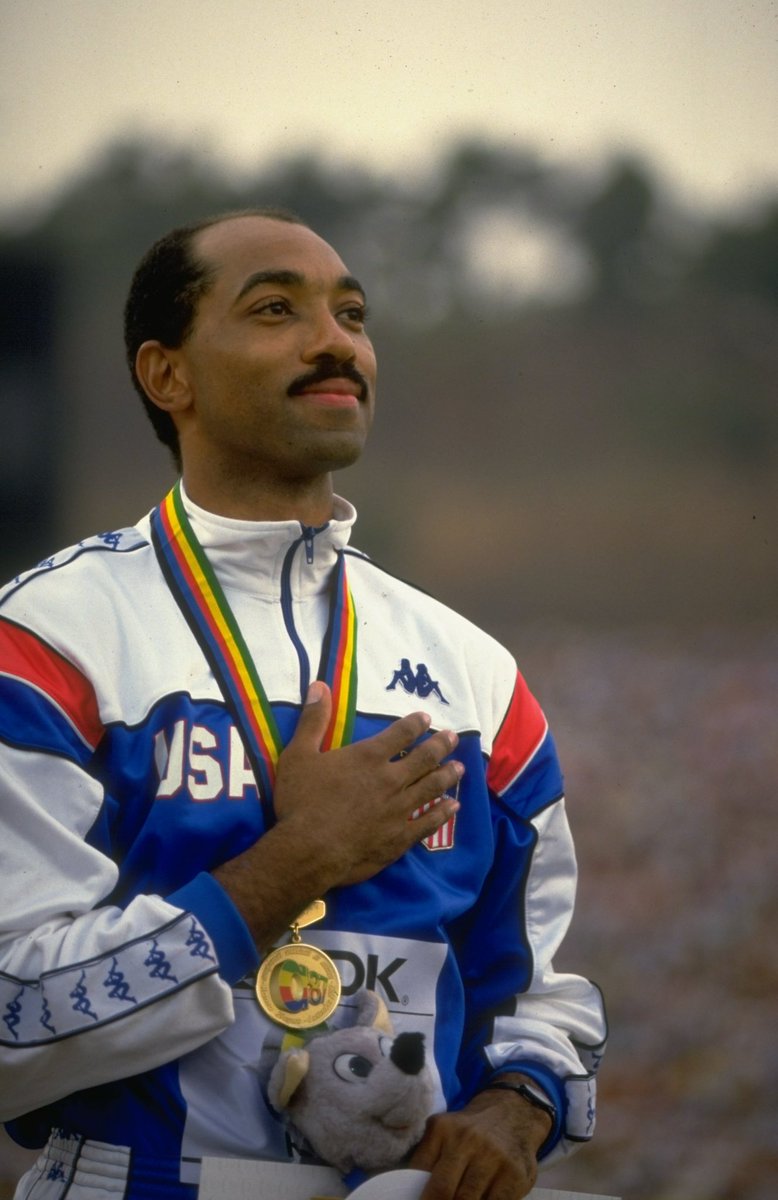 usatf's tweet photo. USATF is saddened to hear of the passing of Greg Foster, one of America’s hurdle greats.
A legend in the track and field community, Foster was an Olympic silver medalist and three time world champion in the 110m hurdles.
📸: Tony Duffy/Getty Images https://t.co/0TKWXWmpSx