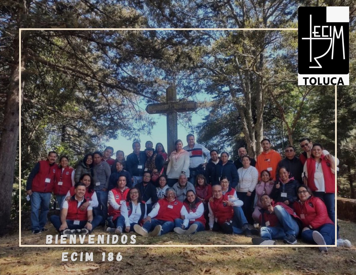 TolucaEcim's tweet photo. Damos la más cordial bienvenida a los integrantes del ECIM 186. Que el Espíritu Santo les inspire con el fuego de su amor para seguir perseverando y que sigan rindiendo abundantes frutos desde el sacramento del matrimonio. https://t.co/PAyqMRneZV