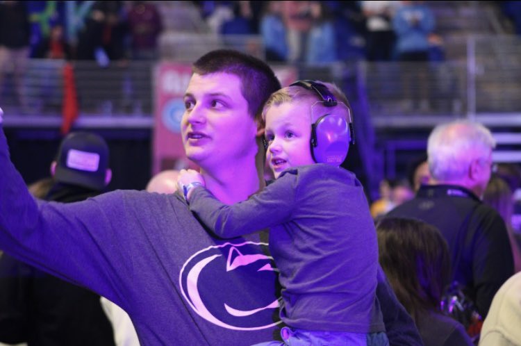 ThePSBC's tweet image. What a historic weekend for our club and all of Penn State.

D1 pitchers Matt Fricker and Tyler Reinert stood for 46 hours to raise money for childhood cancer, shattering our record as we combined with field hockey to raise over $40,000!

As a school, we raised over $15,000,000🎗️