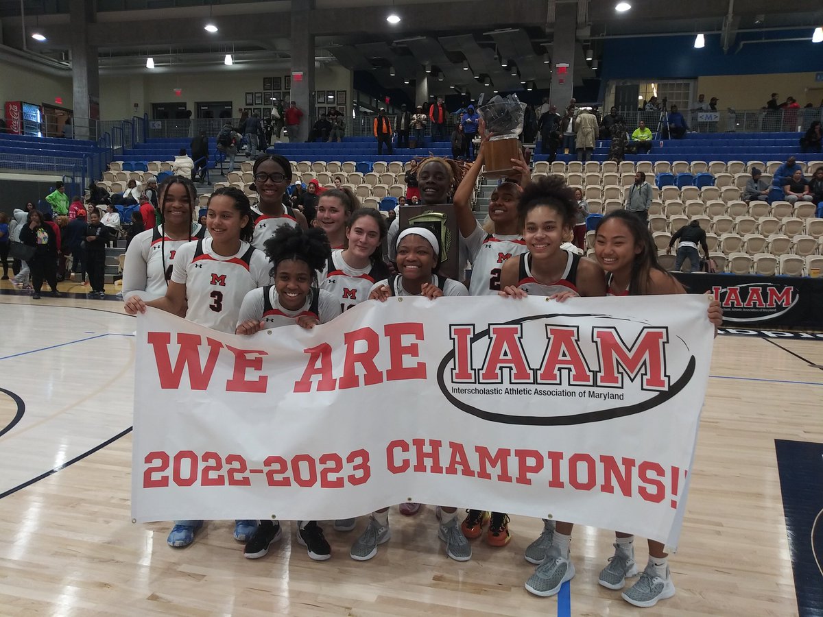 695HOOPS's tweet photo. McDonogh 50-47 over St. Frances for the @IAAMconnected A championship. Congrats to the Eagles. https://t.co/tr47I5pVAX