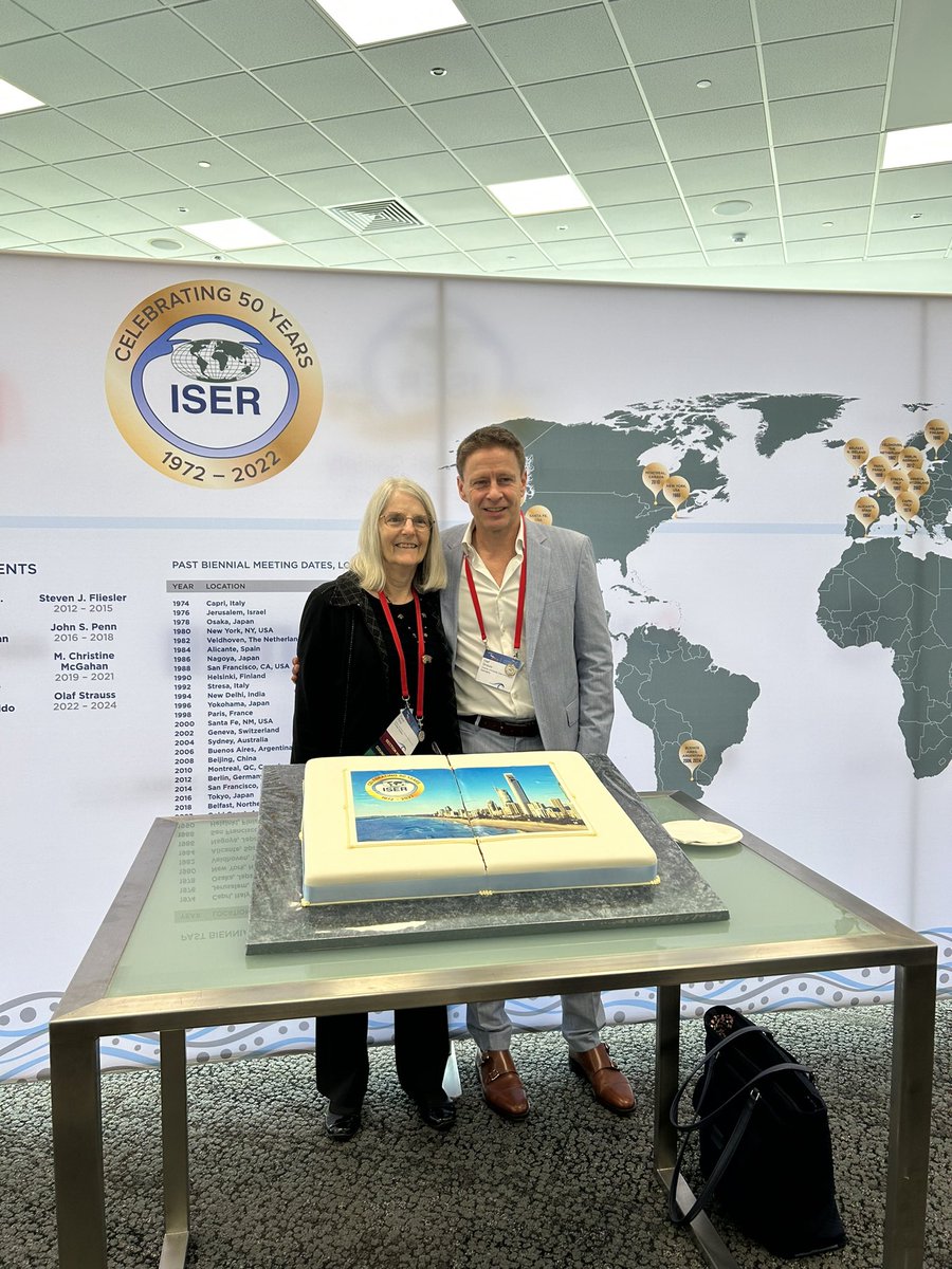 EyeDaisyShu's tweet photo. Happy 50th ISER! 🦘🥳 🎂 @ErikRButcher @StGeniezLab @lensresearchlab @iserworld #iser2023 #ISERWOW2023 https://t.co/MJI2enpZlv