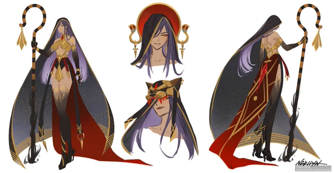recent outfit design commissions! thank you  