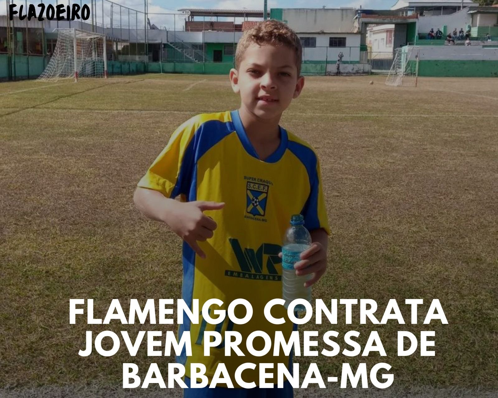 Barcelona negoceia jovem promessa do Flamengo