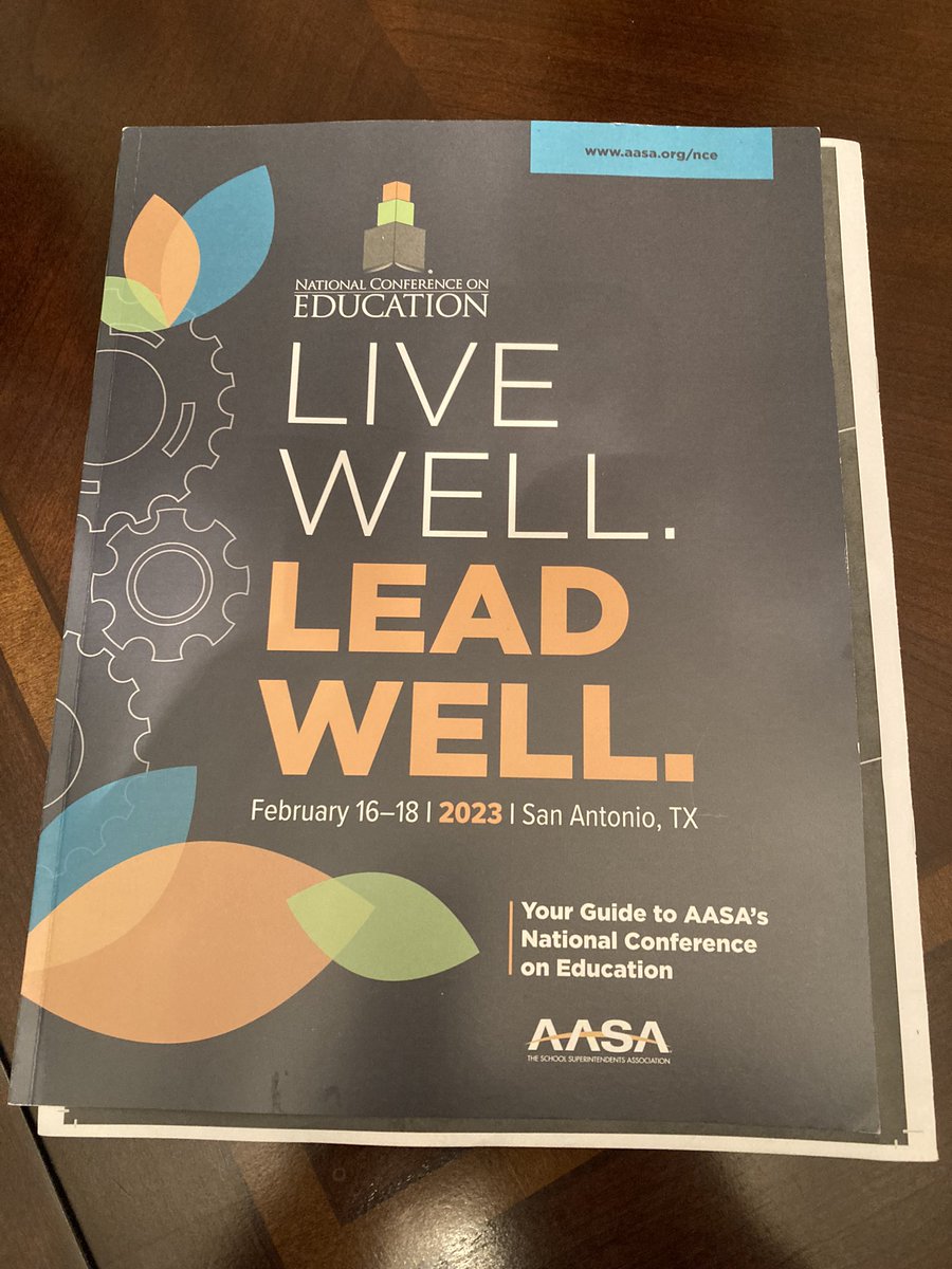 Amazing few days with so many incredible educational leaders, just inspiring! #aasa #ascd